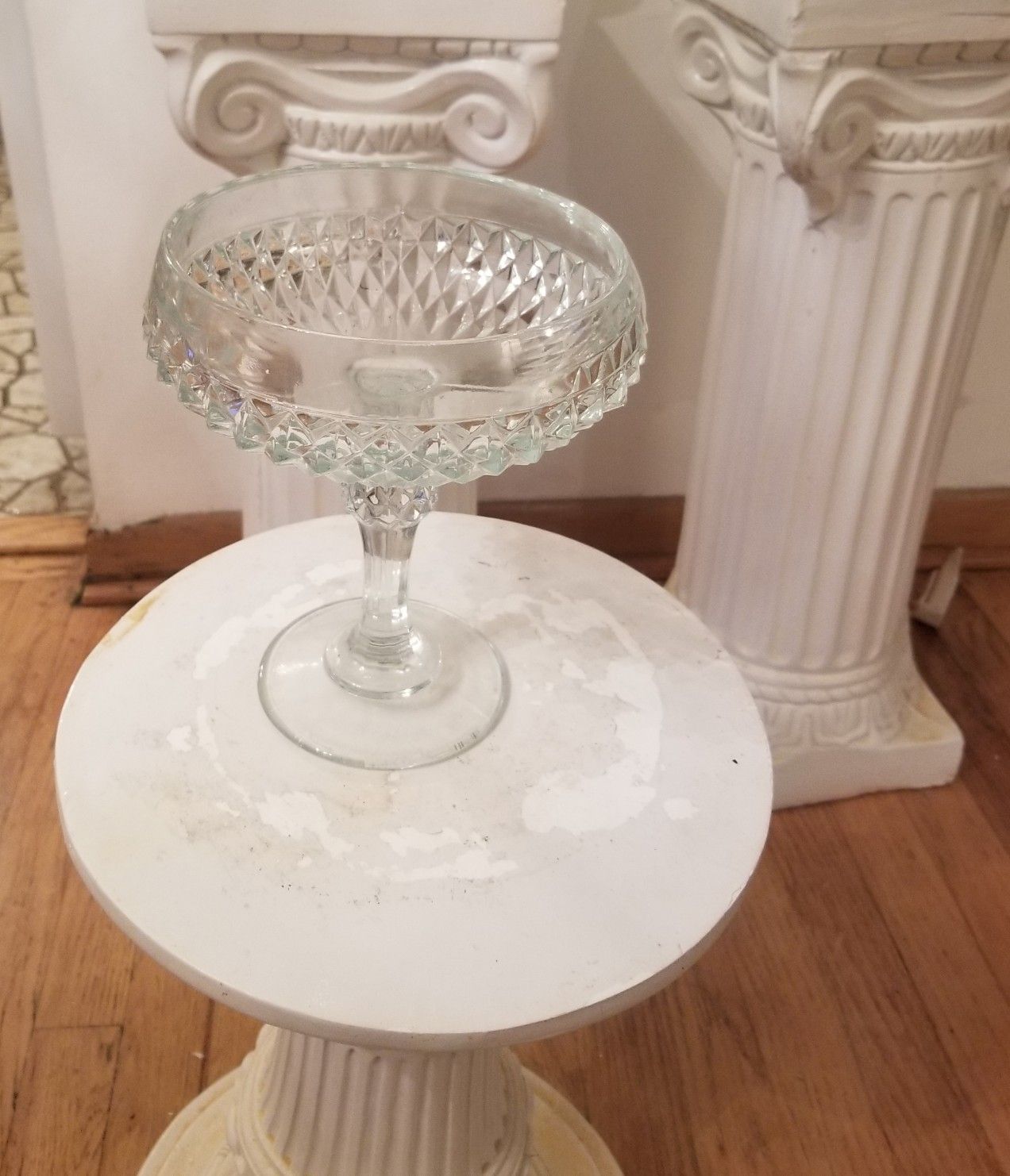 Crystal candy dish