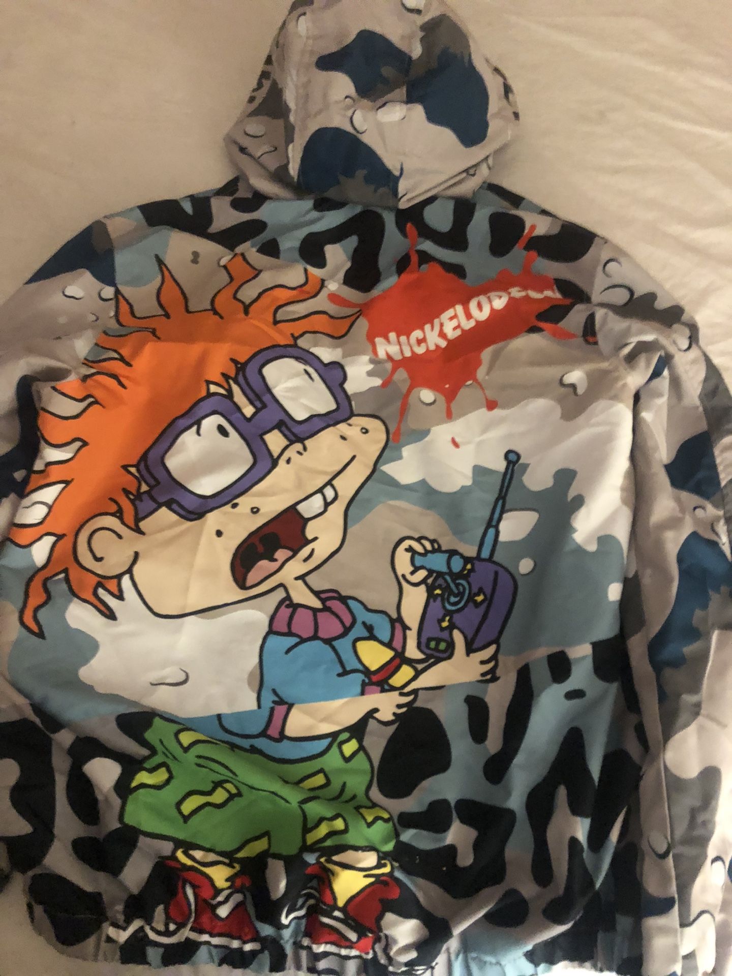 Nickelodeon VTG 90s Cartoon Characters Windbreaker Rugrats