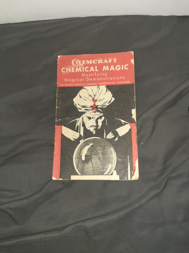 Vintage Panflete Chemical Magic 1952