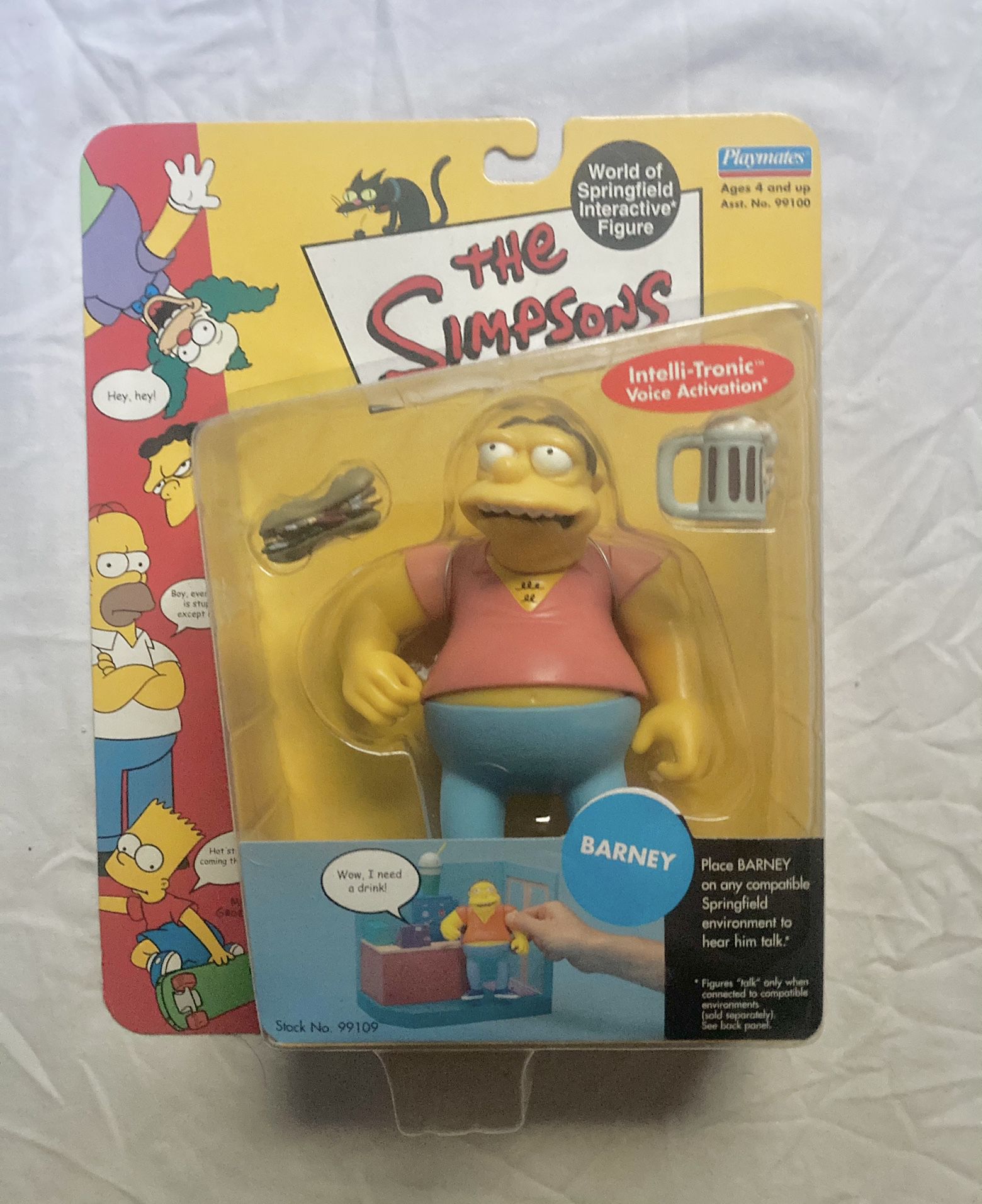 Playmates Simpsons Series 1 Barney