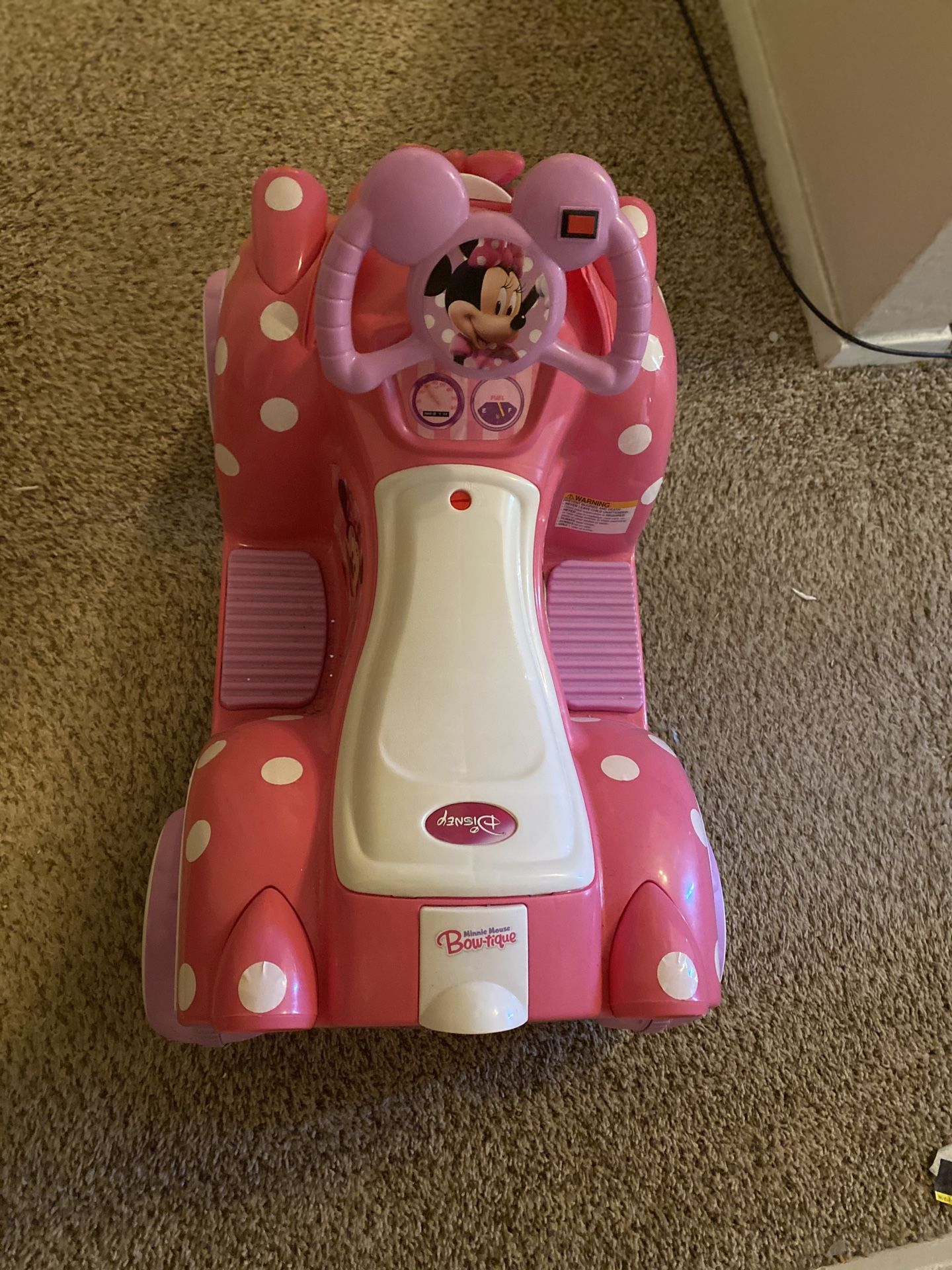 Minnie Mouse car