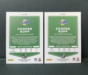 2021 Donruss Football Cooper Kupp Gold Holo Press Proof Premium #142 Rams Lot 2 Thumbnail