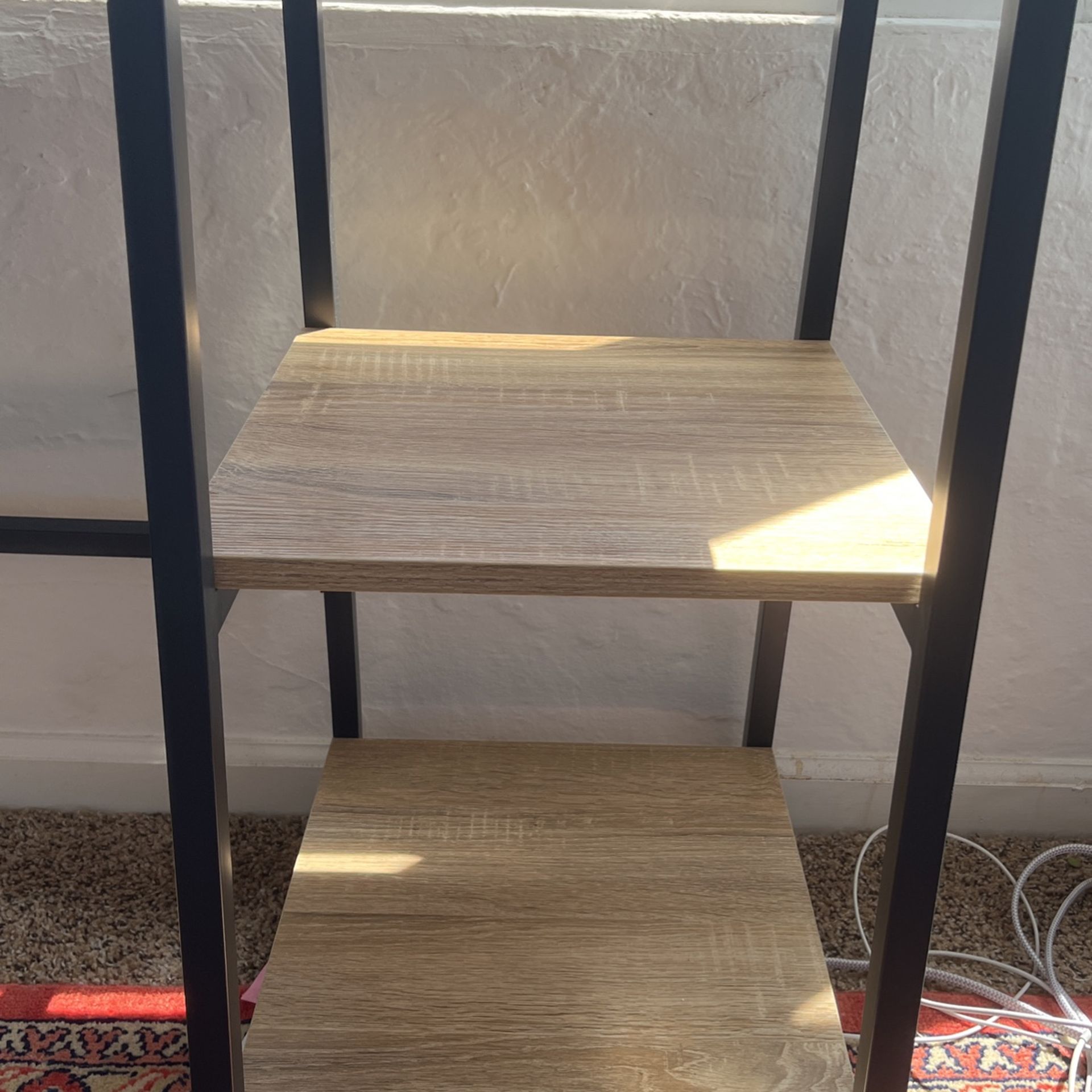 Wood And Metal Desk