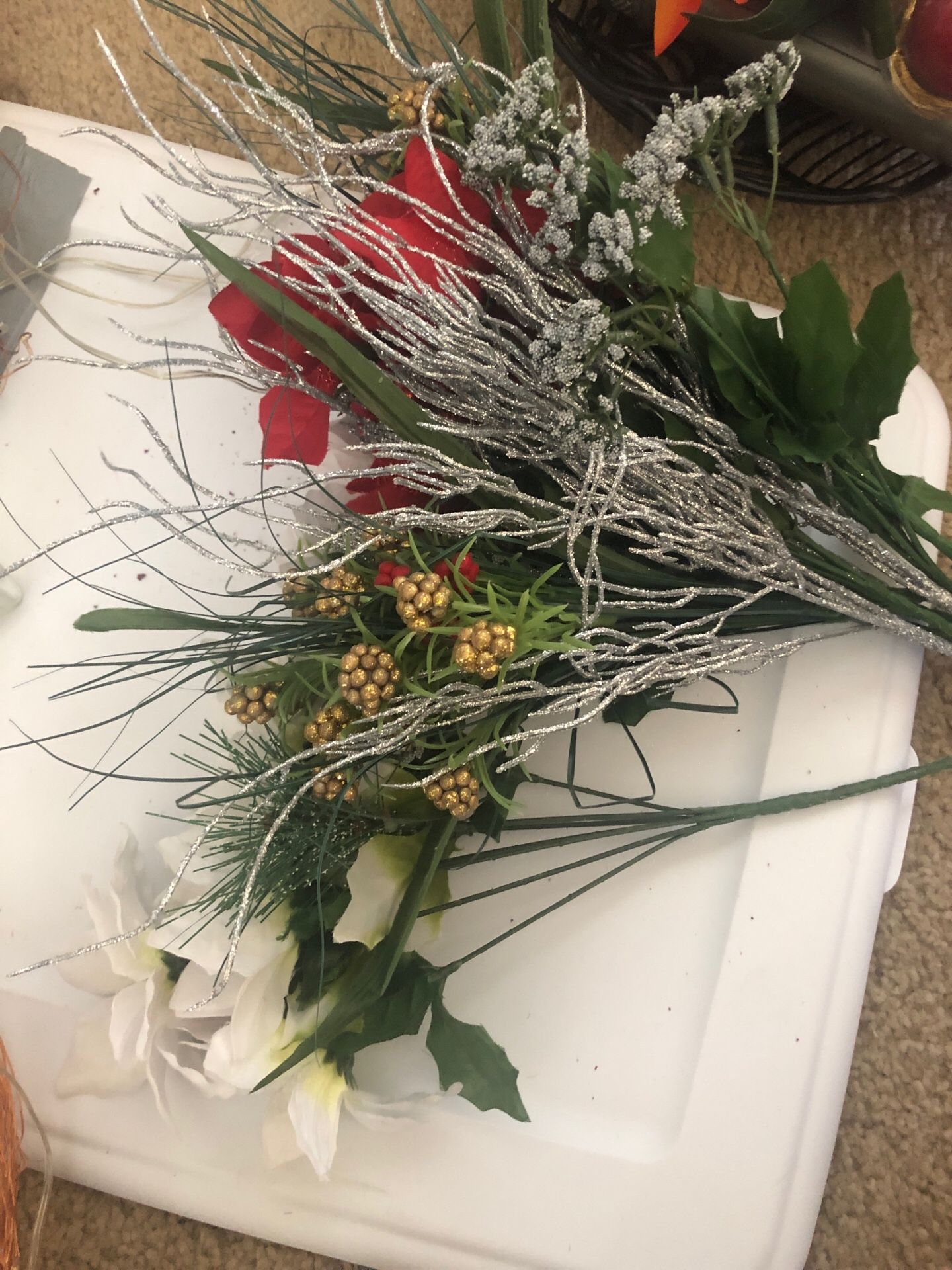 False decoration flowers