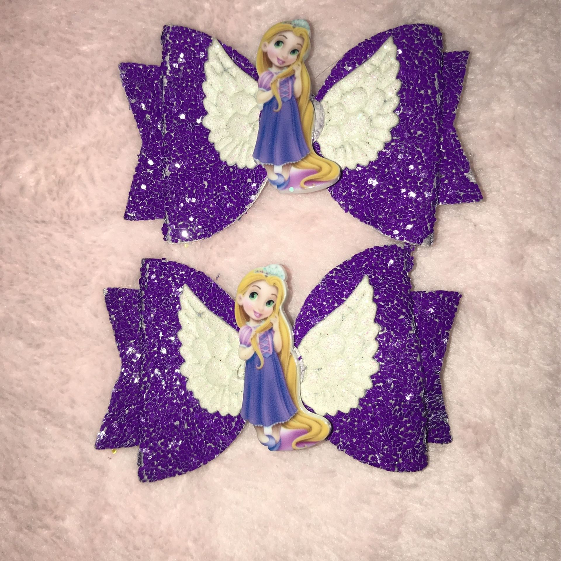Rapunzel 3” Bows Set Of 2