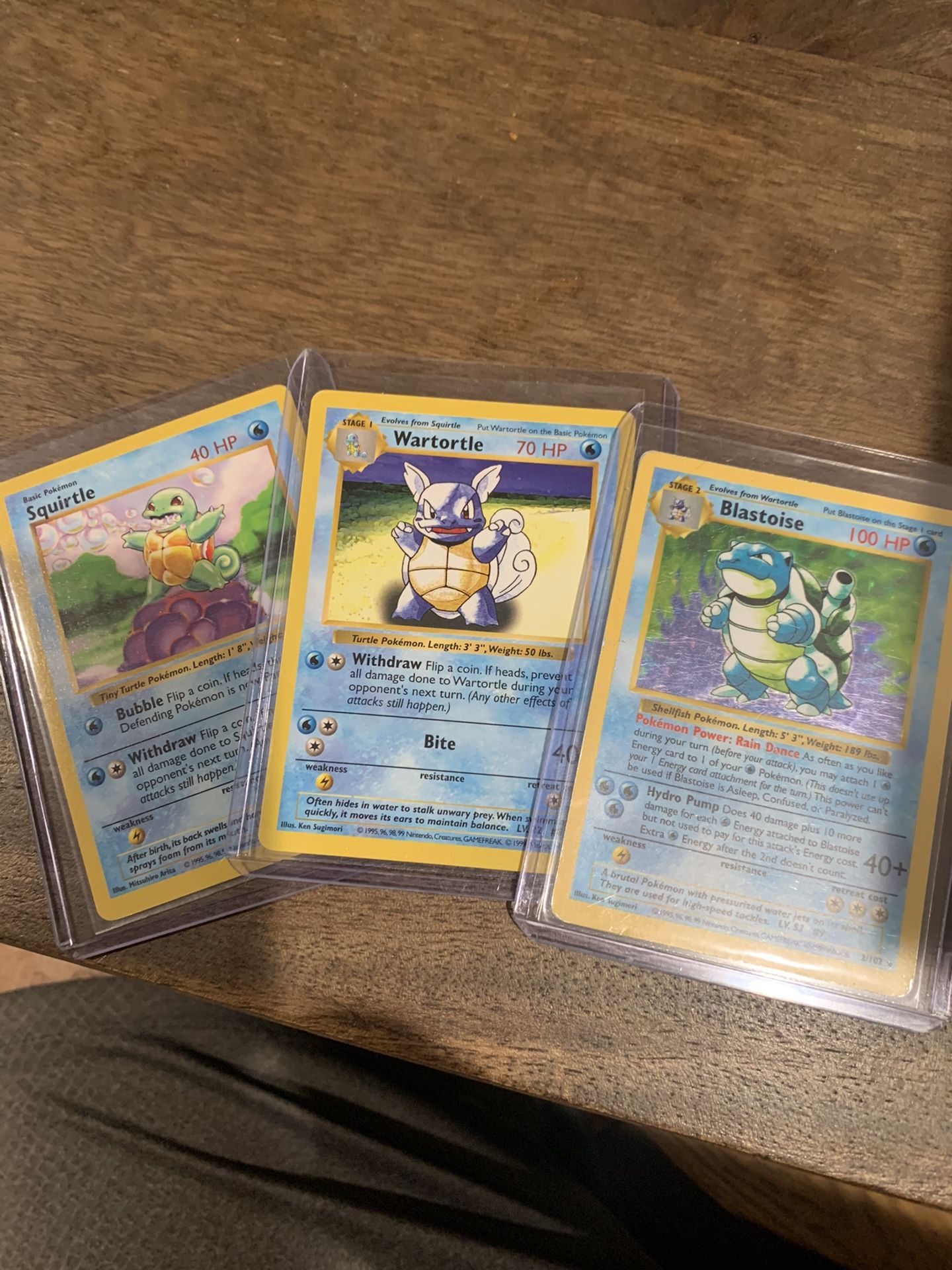 Pokemon Cards, Shadowless Blastoise , Wartortle and Squirtle Pokémon Card  for Sale in Huntington Beach, CA - OfferUp