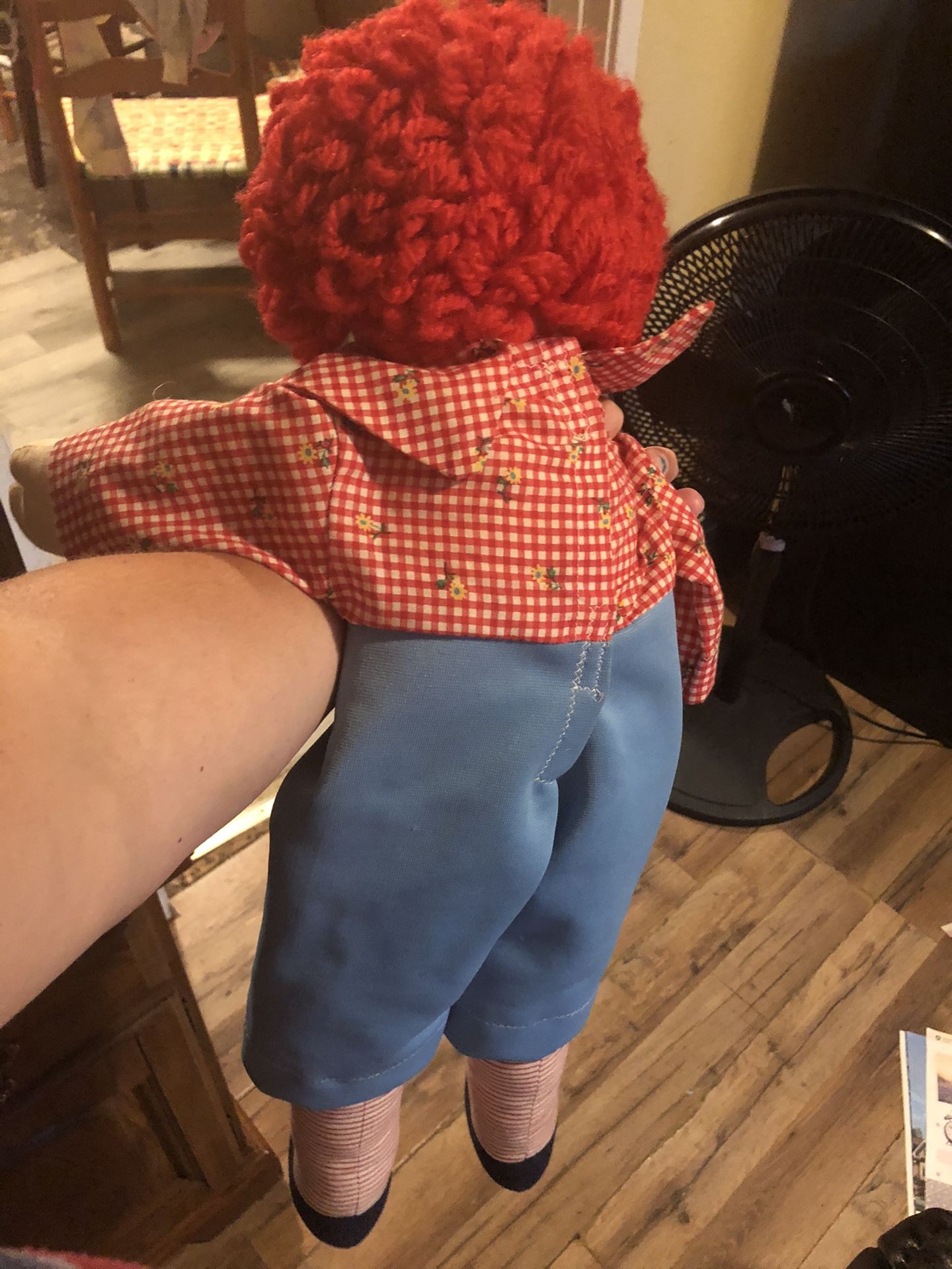 Raggedy Andy doll