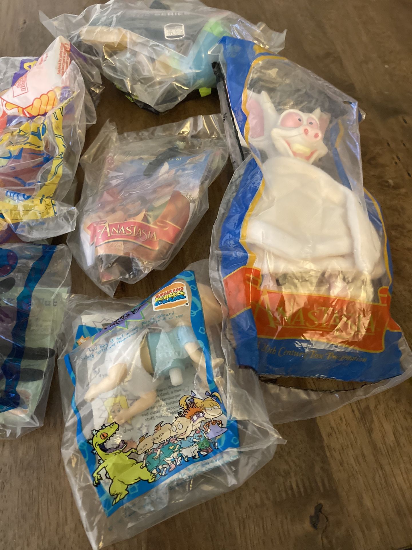 7 Brand New Vintage Burger King Toys All New