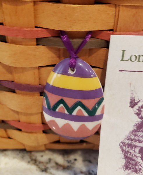 Longaberger Collectable Easter Basket, Circa. 1996
