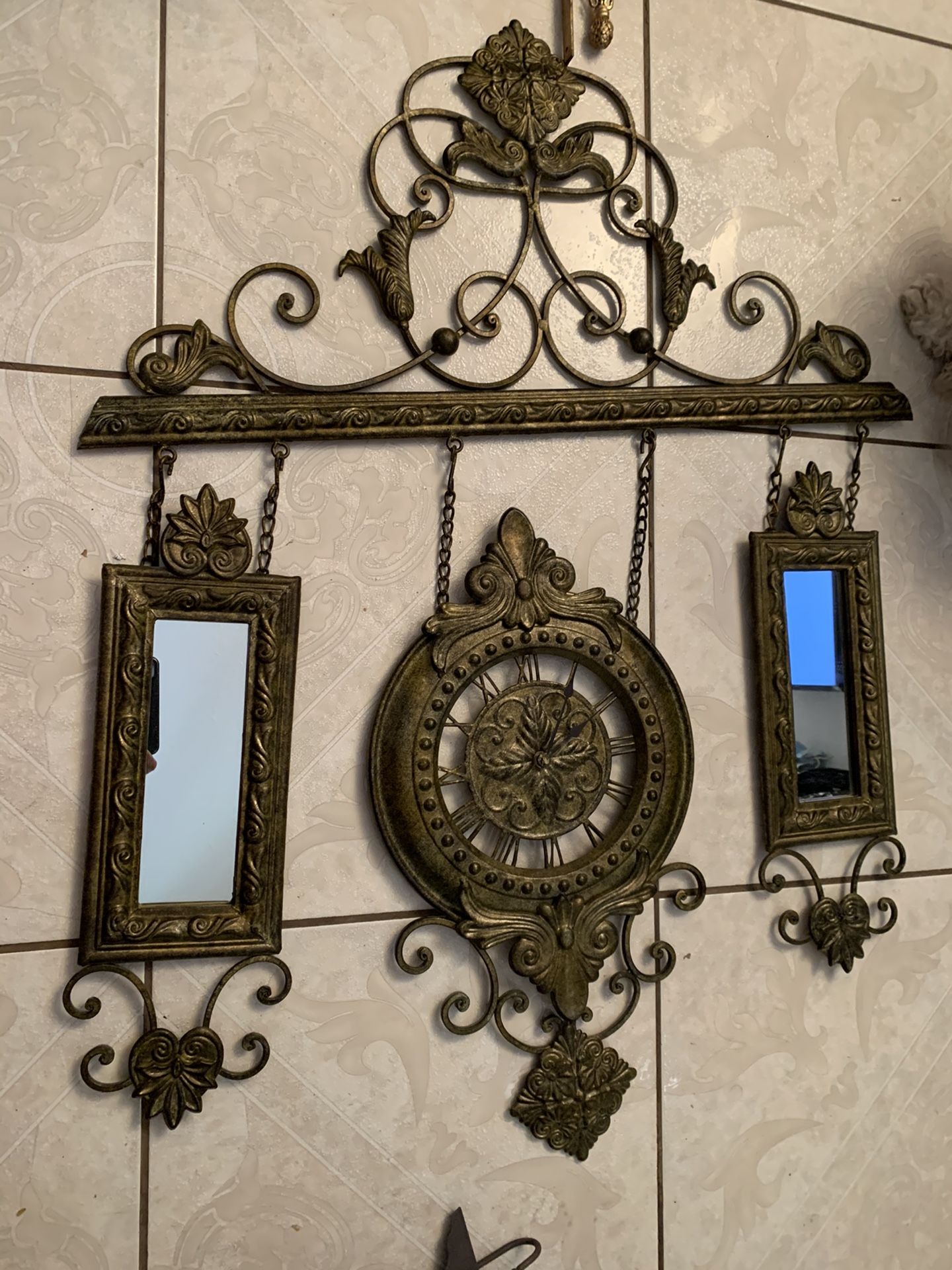 Wall Metal Decor 31-1/2”x41-1/2”H $45