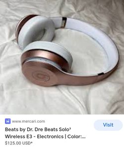 Dre Beats Solo 3 Pink Used Thumbnail