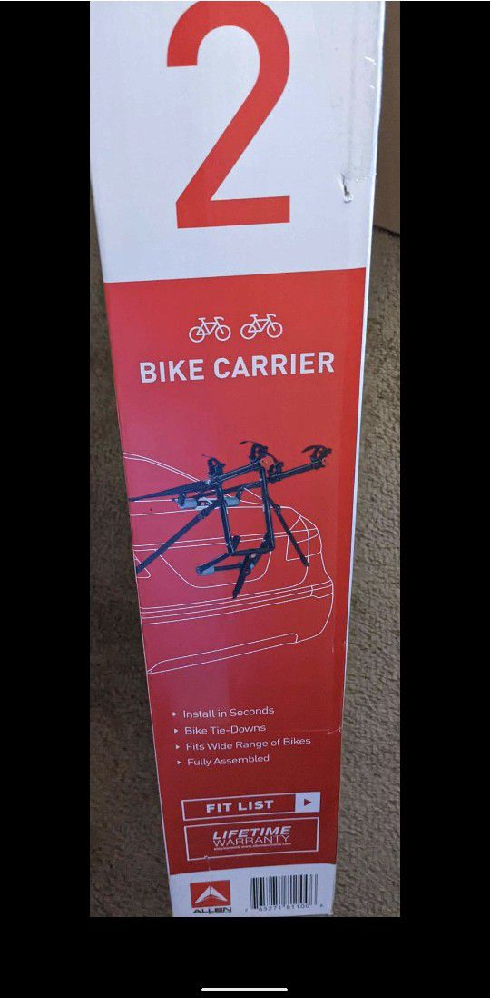 New Bike Carrier