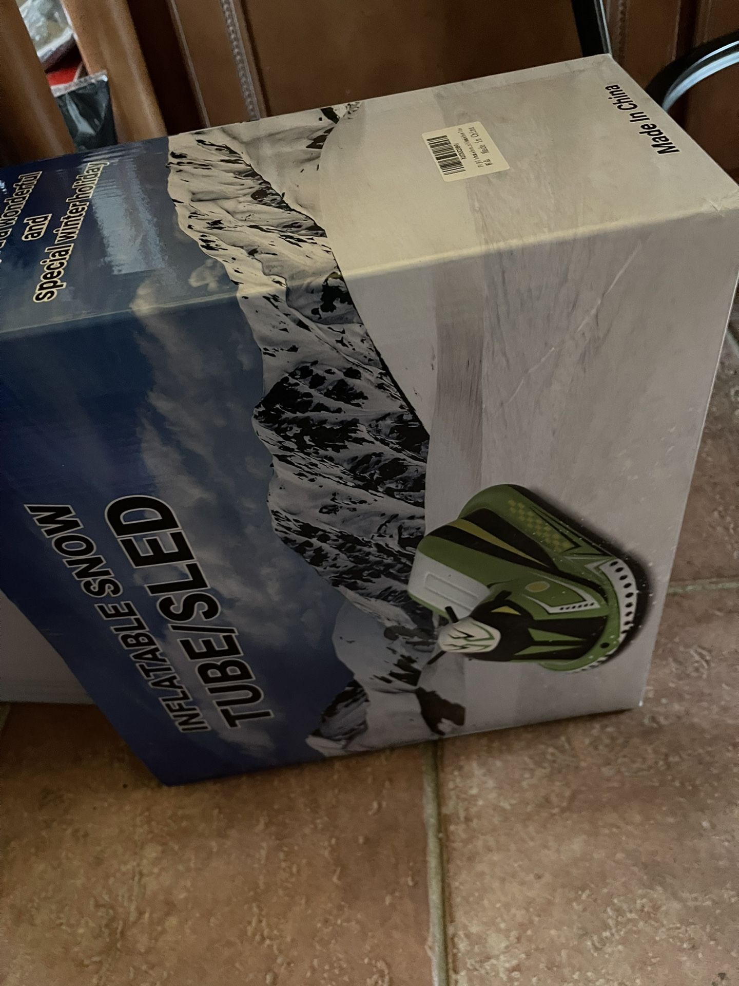 Heavy duty inflatable snow sled new