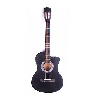 Acoustic electric guitar. NEW! With bag and tuner!