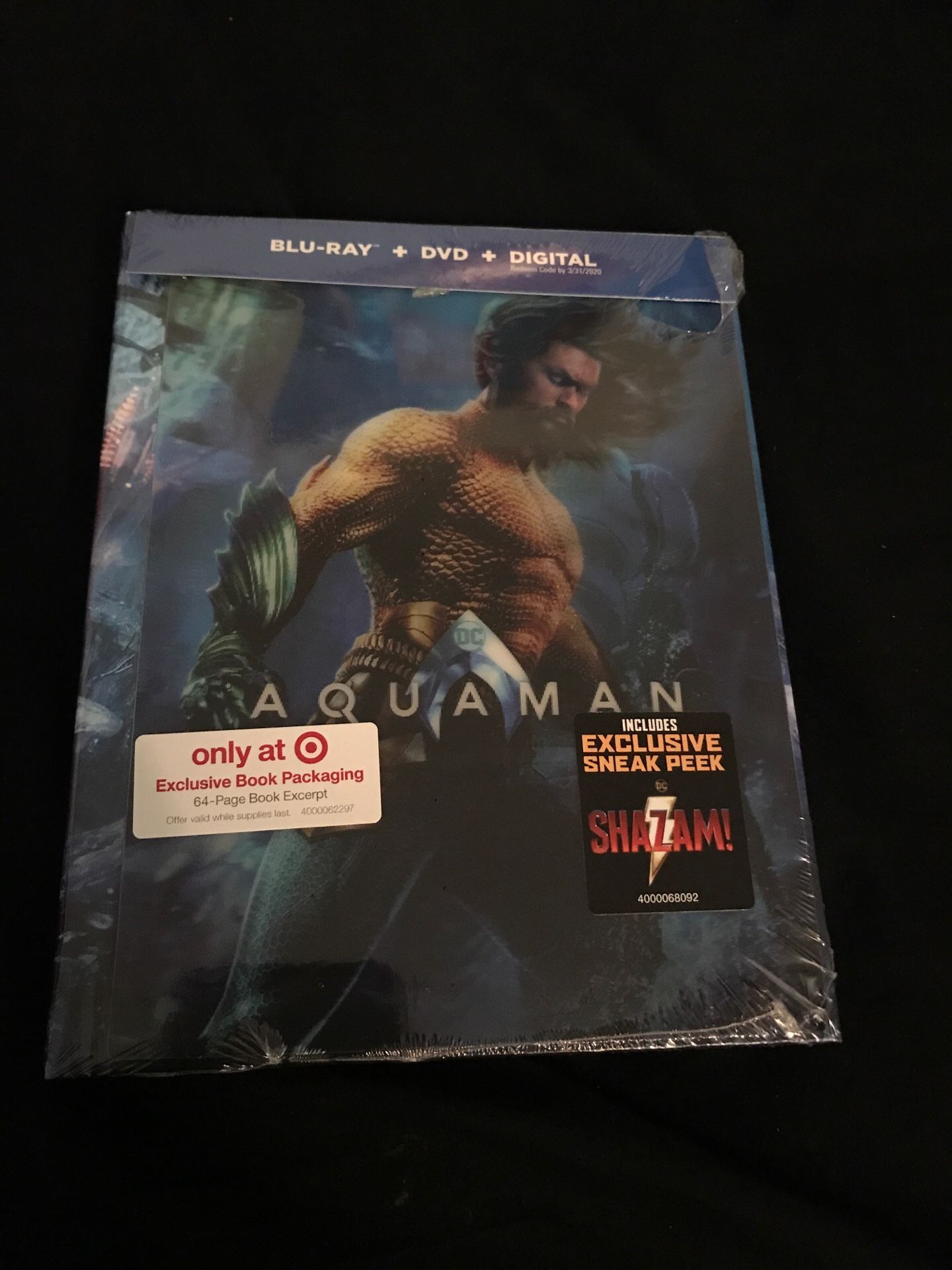 aquaman bluray art aquaman bluray art