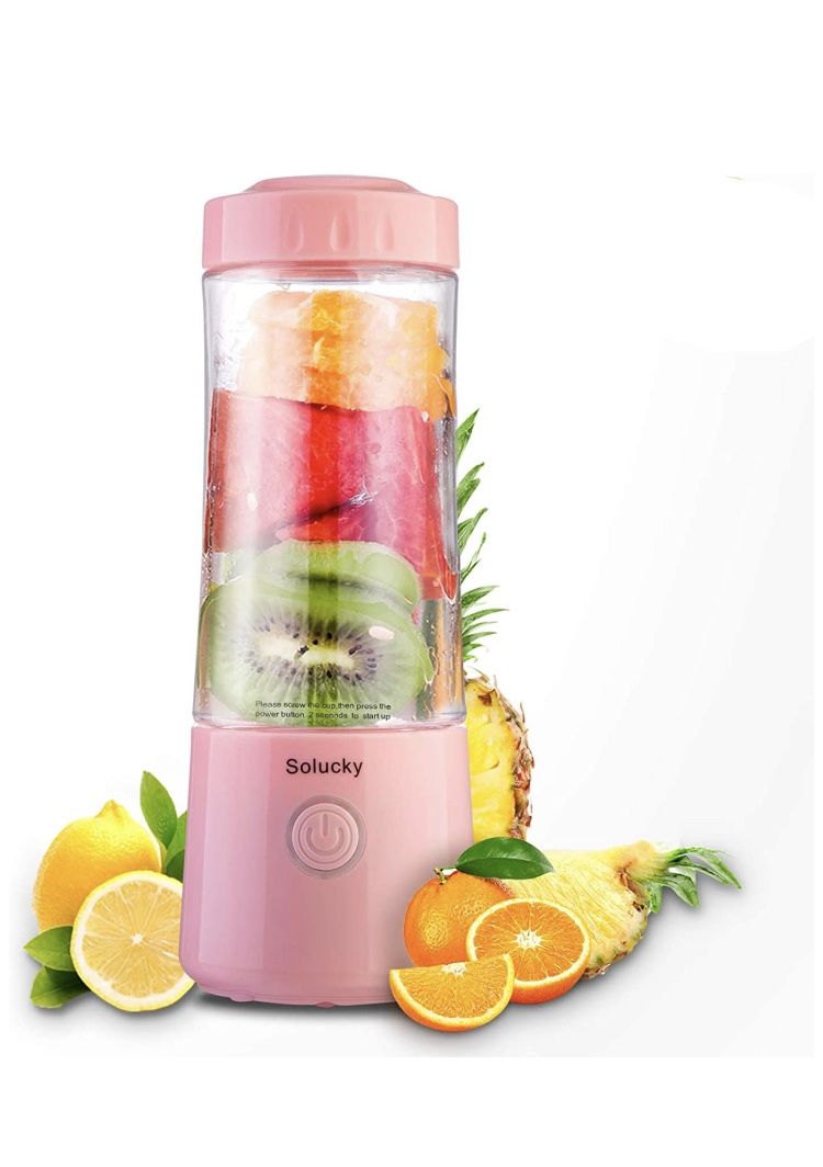 Portable Personal Size Blender,Usb Rechargeable Mixer for Smoothie