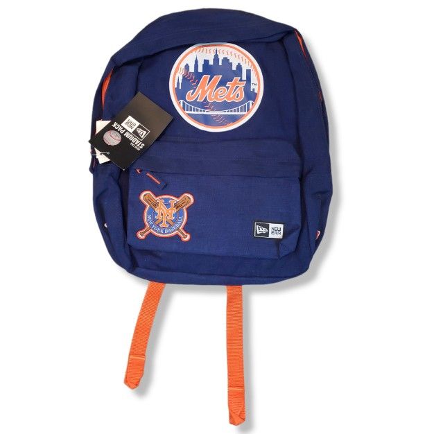 New Era Stadium Pack Backpack Heritage Patch New York Mets MLB Baseball New With Tags