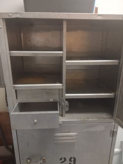 Metal Locker With Locking Safety Boxes (Make An Offer)  Thumbnail