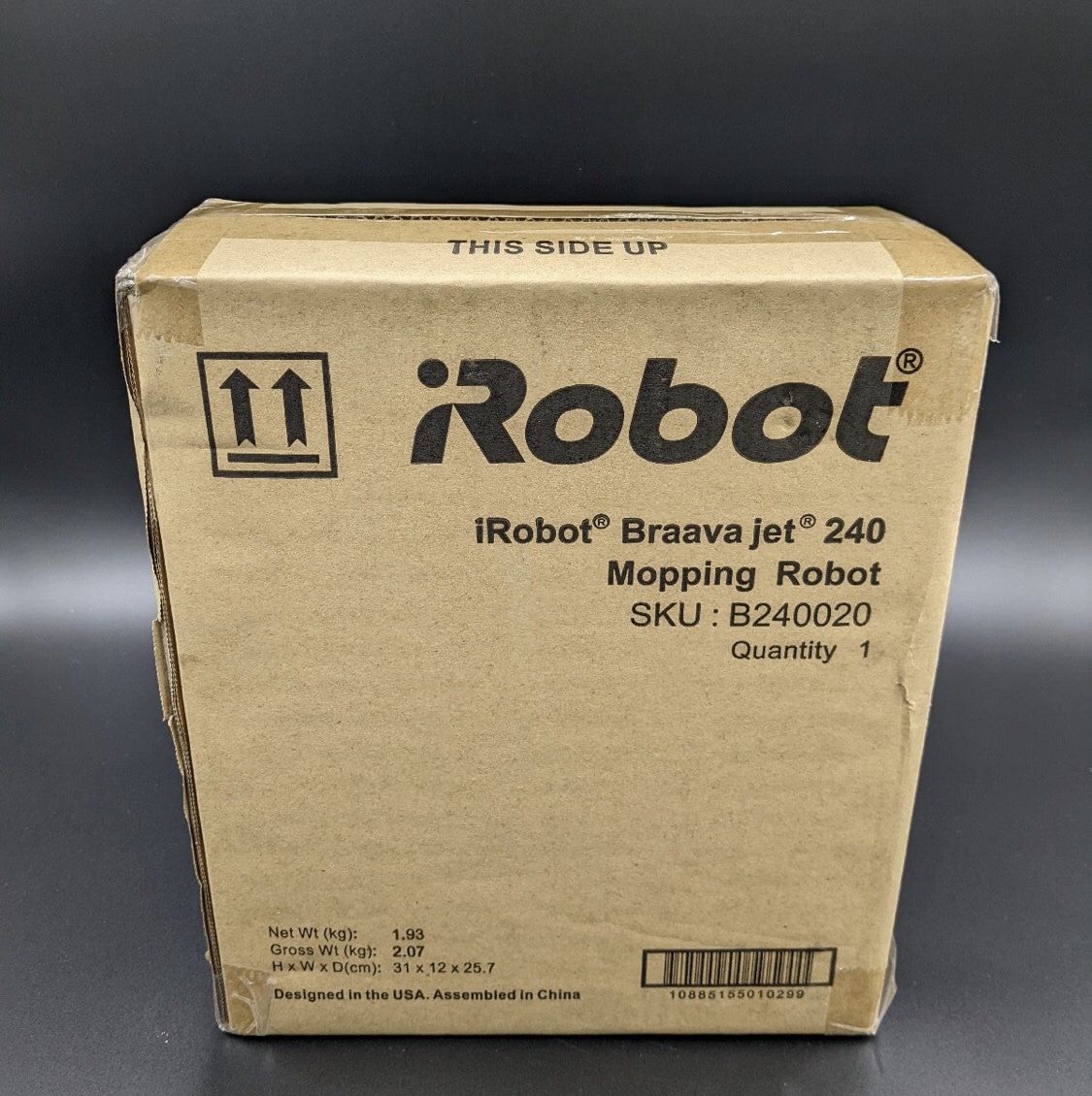 Irobot braava jet 240 mopping robot + extra wet mop pads