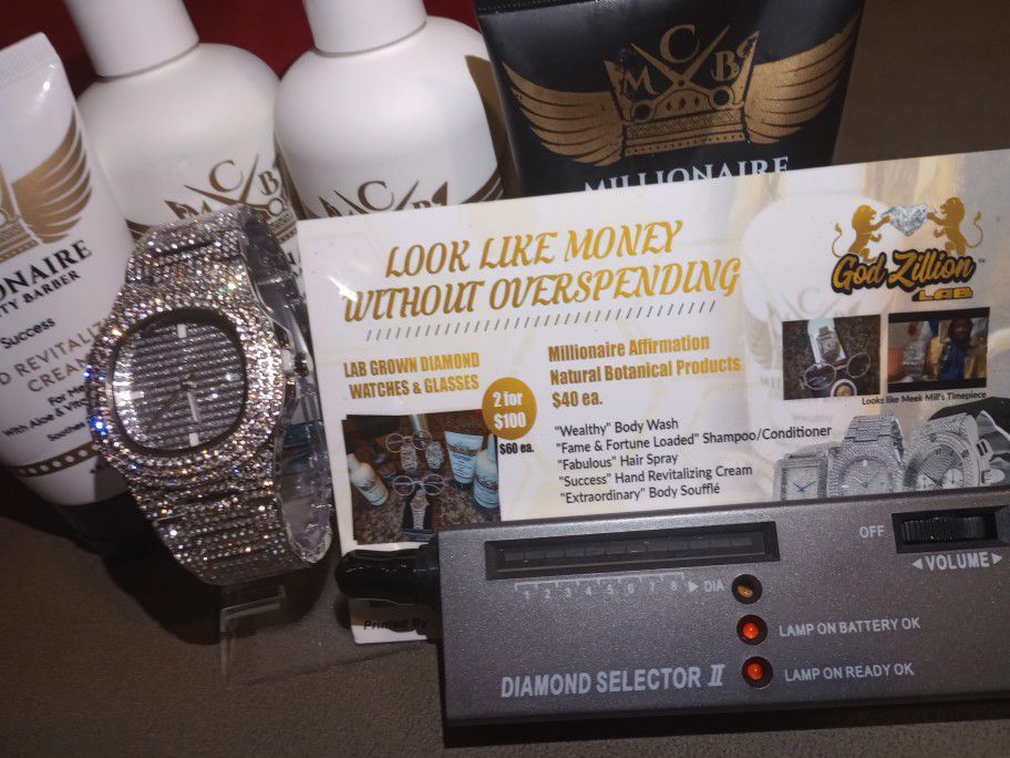 🥵🔥✨One watch ✨ Austrian Import ✈️💎Real Lab Diamond VVS clarity shine👀Diamond Test☑️ 🥵🥶