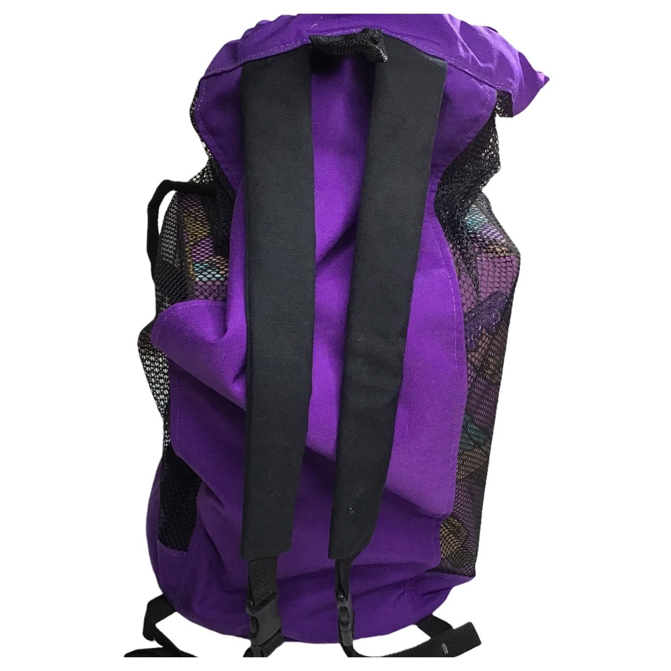 SILENT WORLD Oversized Mesh Scuba Diving Backpack, Holds Snorkeling Mask, Fins, Snorkel(s)