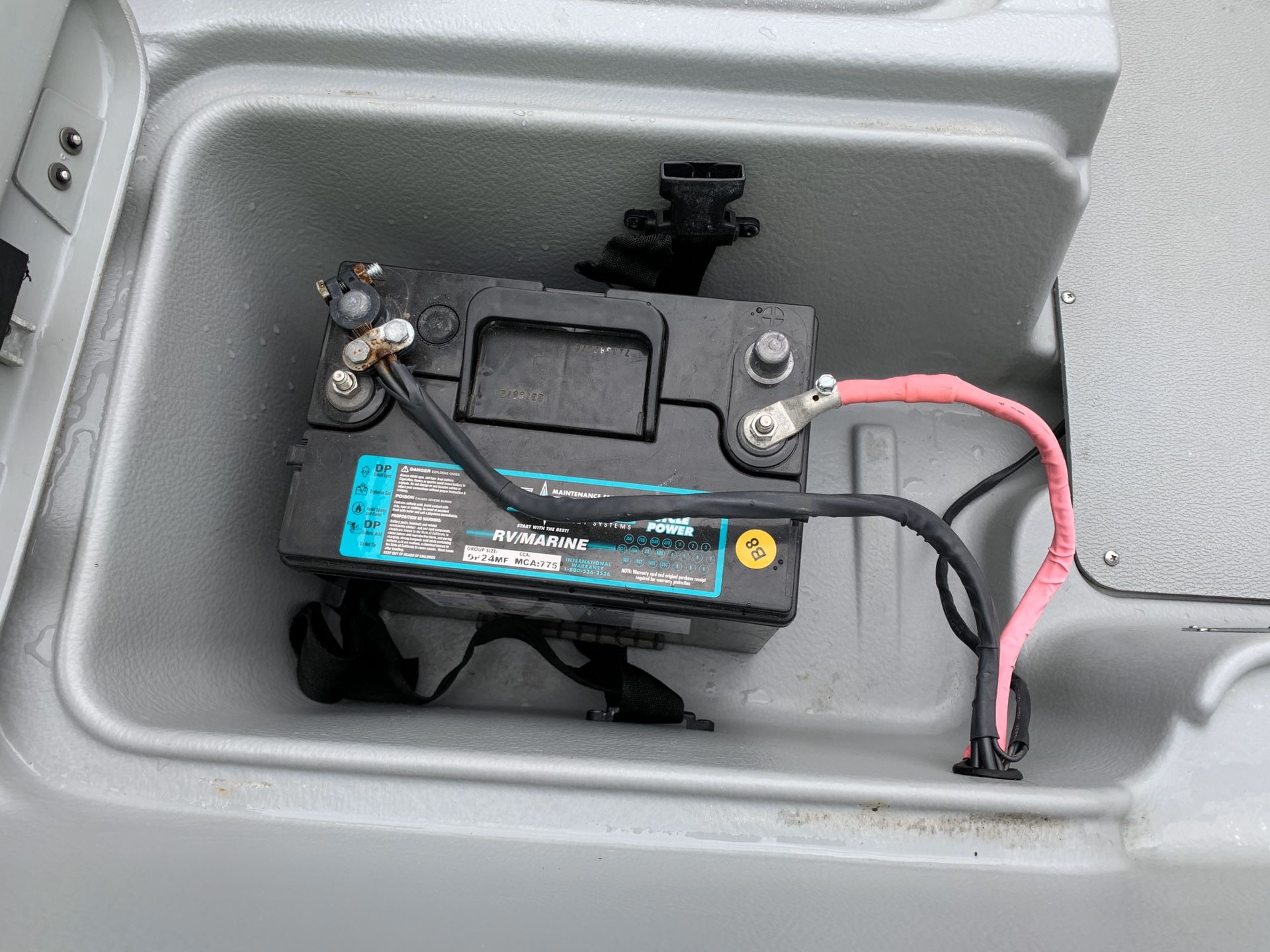 Bass Tender 11.3 Plastic Bass Fishing Boat & Trailer for Sale in Sumner