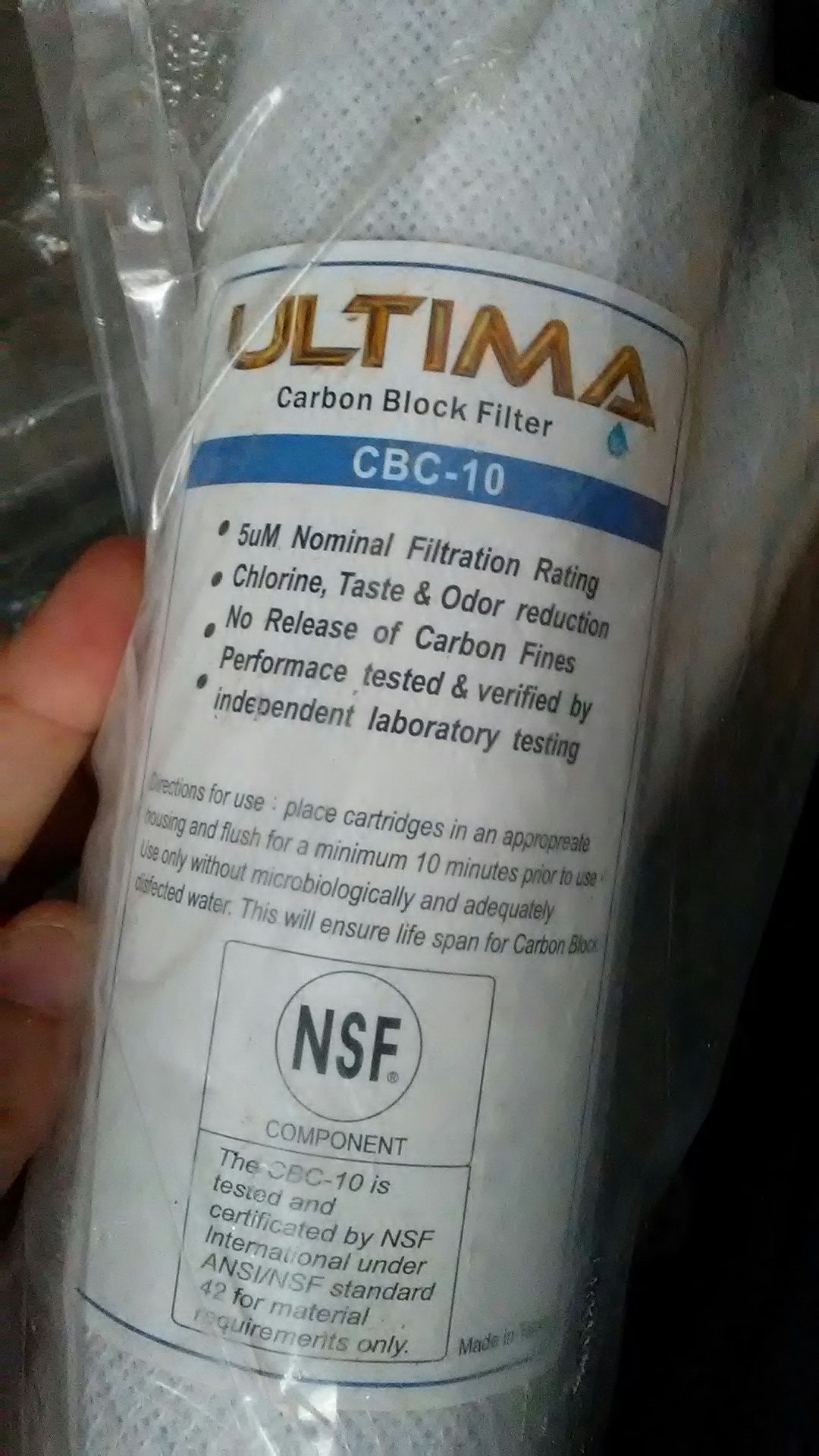 Osmosis filters
