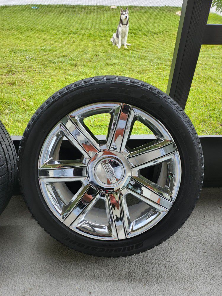 22" OEM Chrome Wheels 2016 Cadillac Escalade Luxury