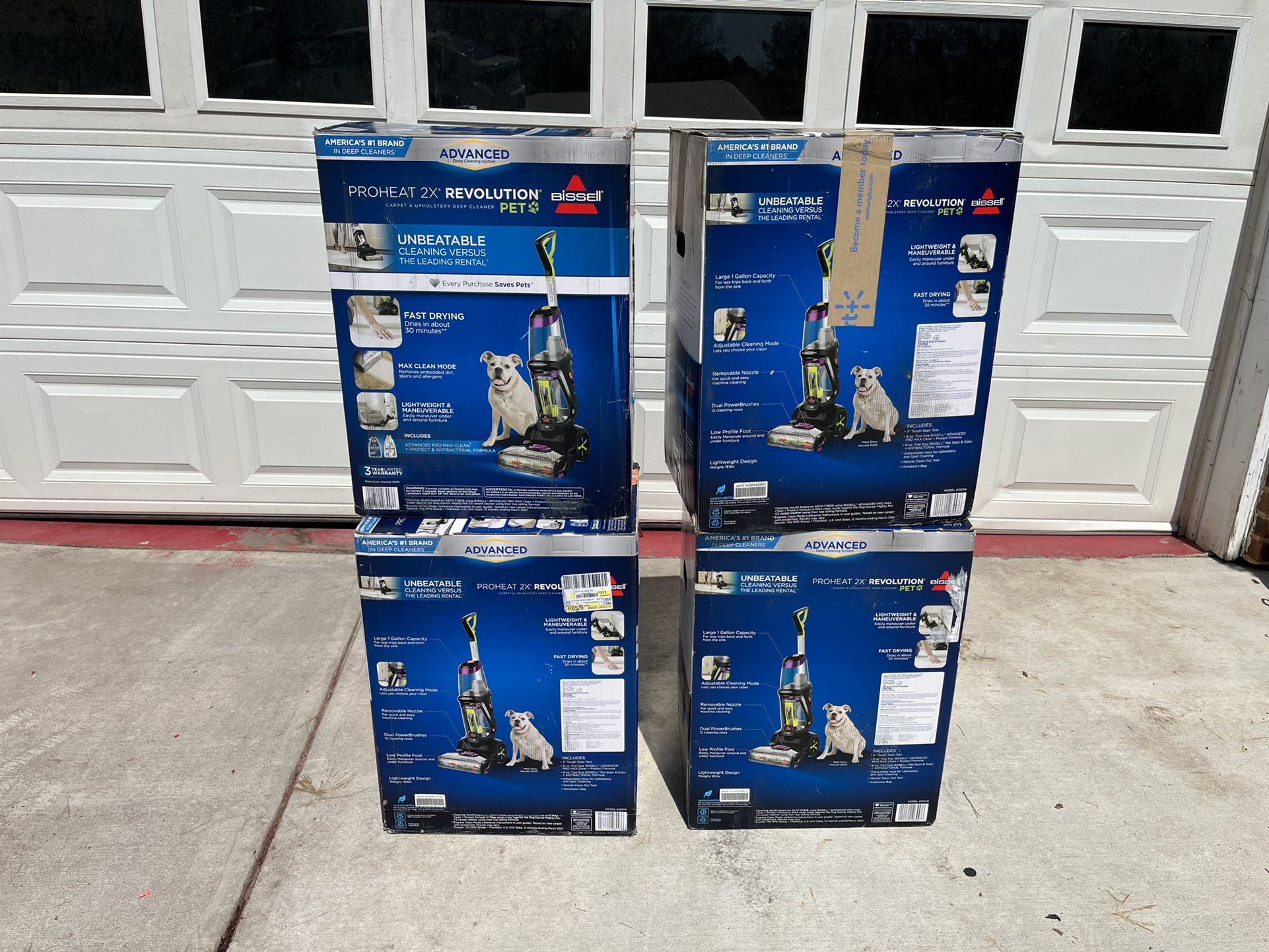 New BISSELL ProHeat 2X Revolution Pet® Carpet Cleaner 1551W