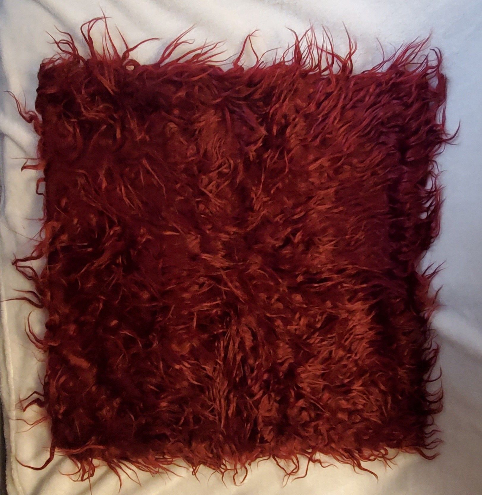 Fluffy pillow case