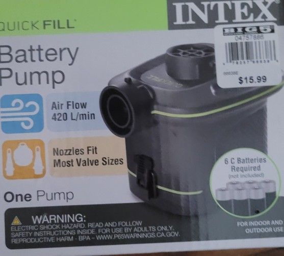 Brand New AIR MATTRESS WITH AIR PUMP
