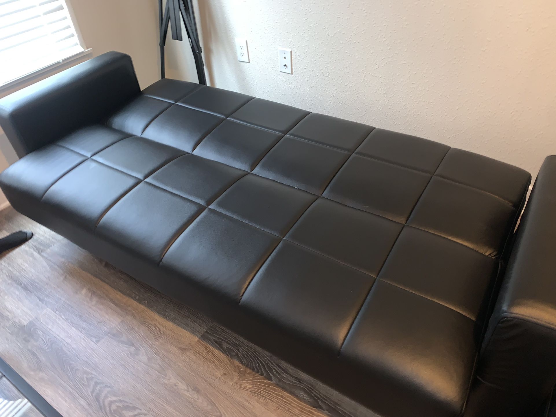 Black couches 