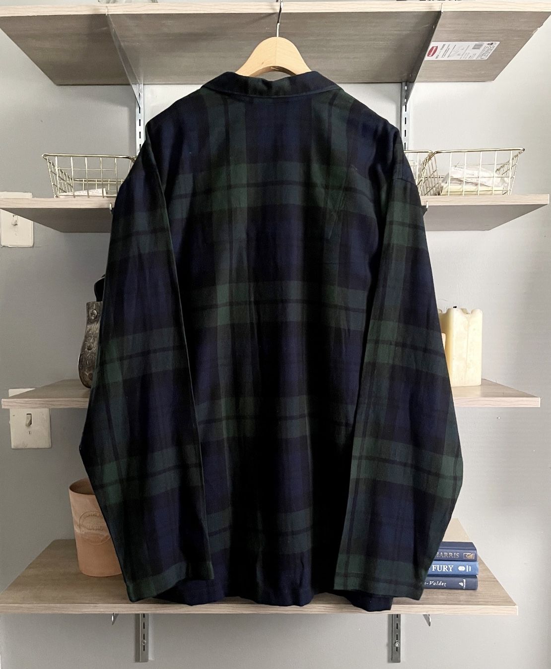 New! Mens Polo Ralph Lauren Pajama Shirt button down. Size L