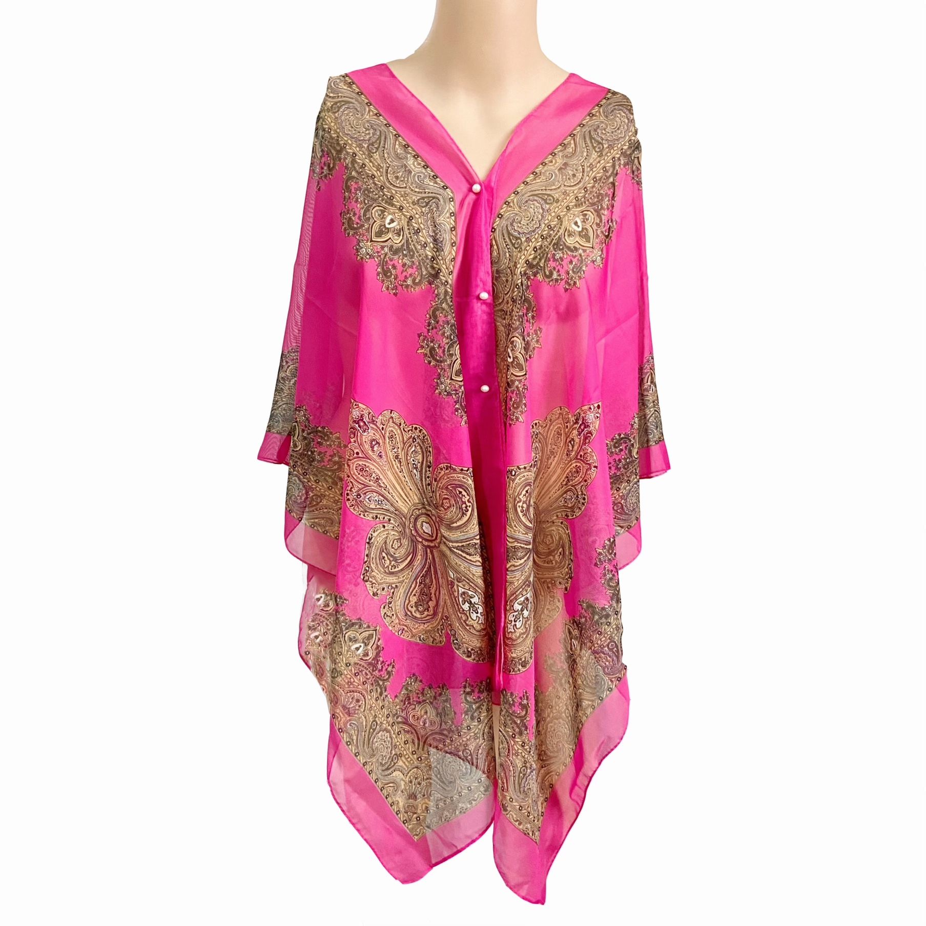 Chiffon Poncho For Summer