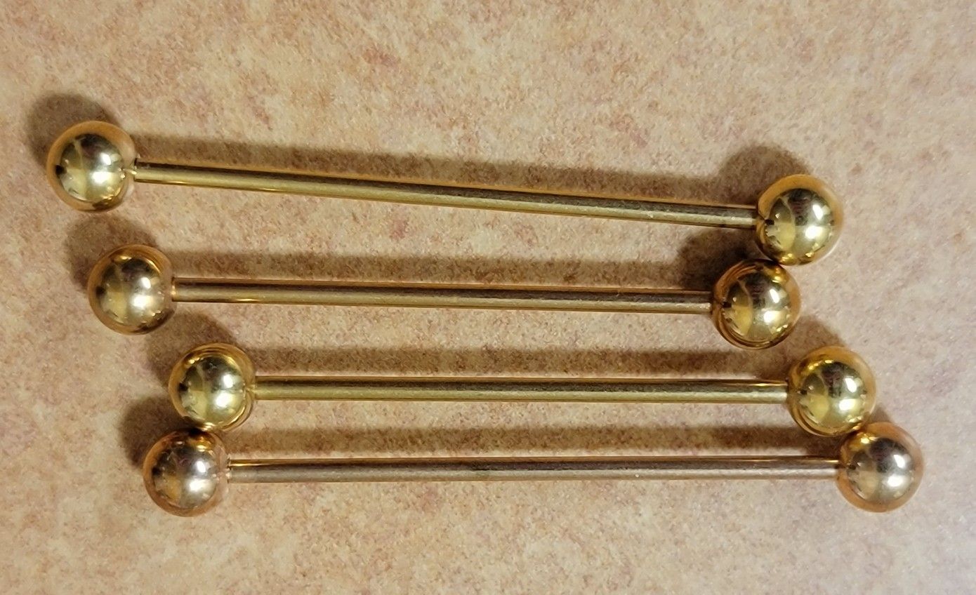 14 Gauge industrial ear Jewelry