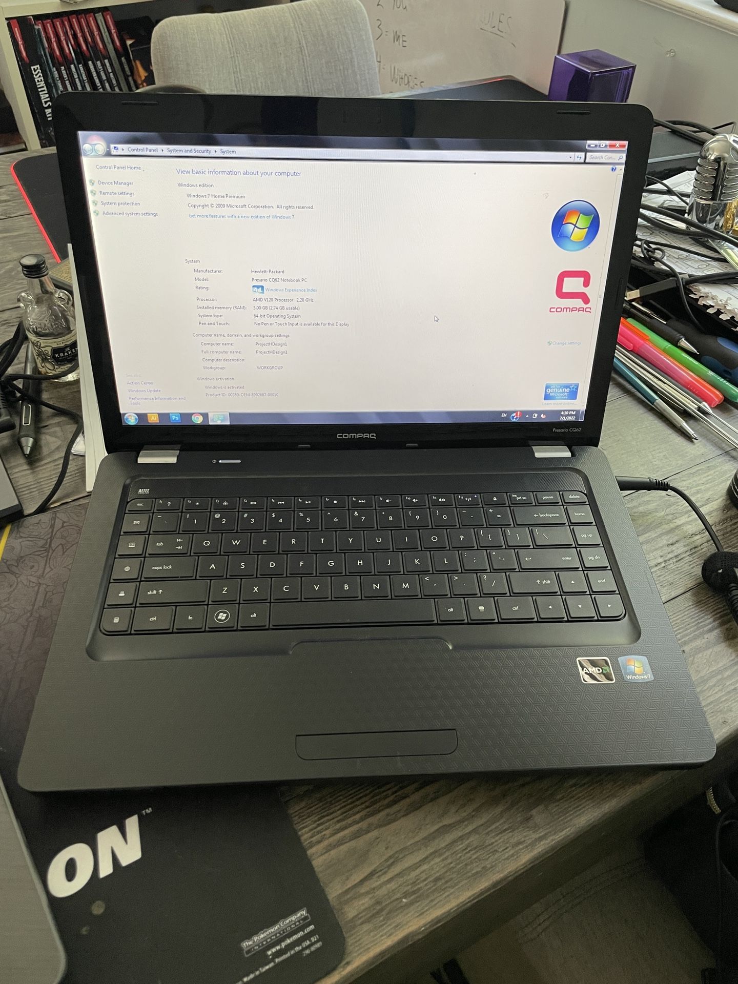 Compaq Laptop $25