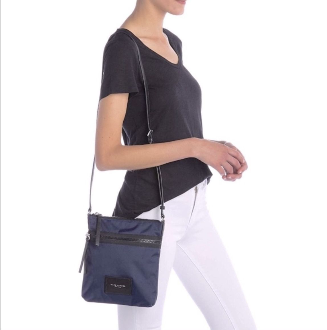 Marc Jacobs Black Nylon Crossbody Bag