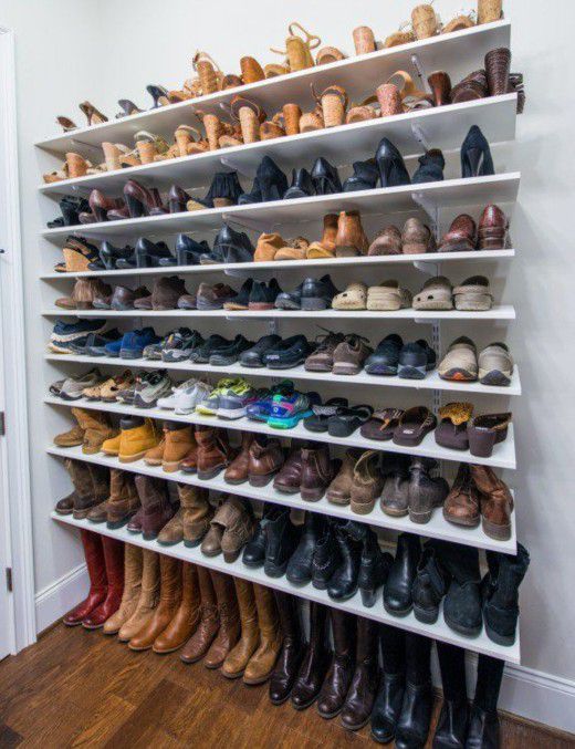 Wall Shoe Shelves