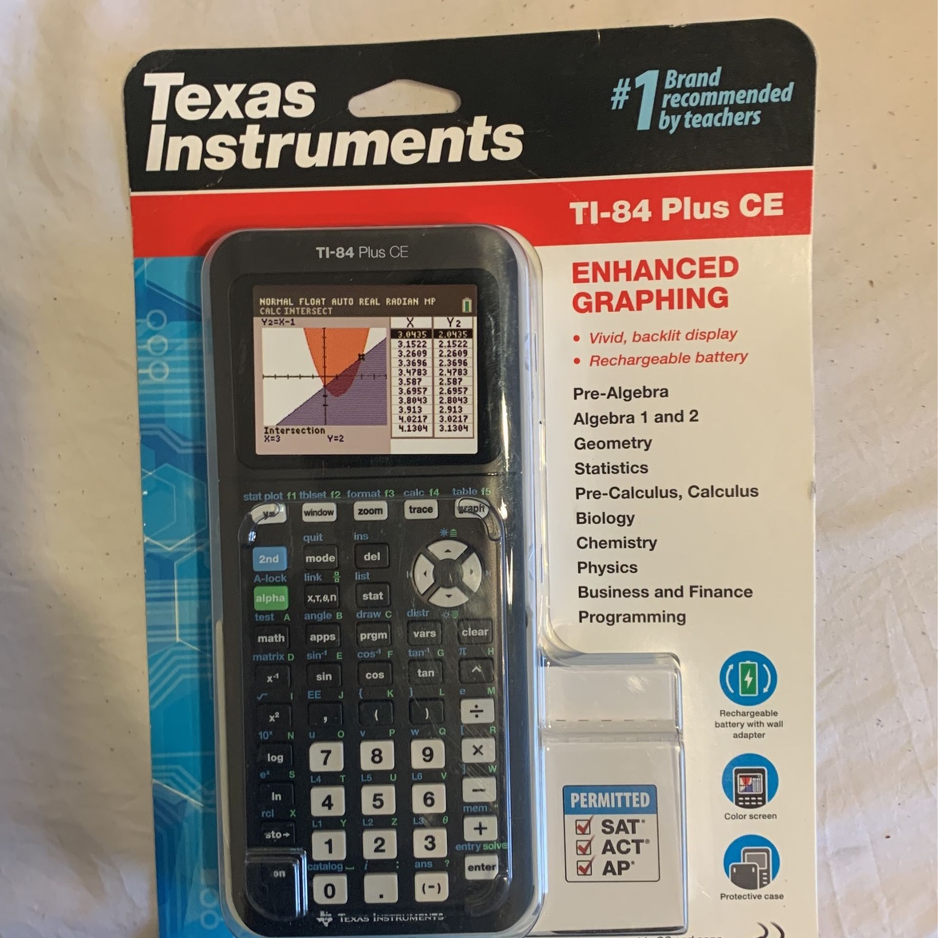 Enhanced Graphing Calculator With CE New