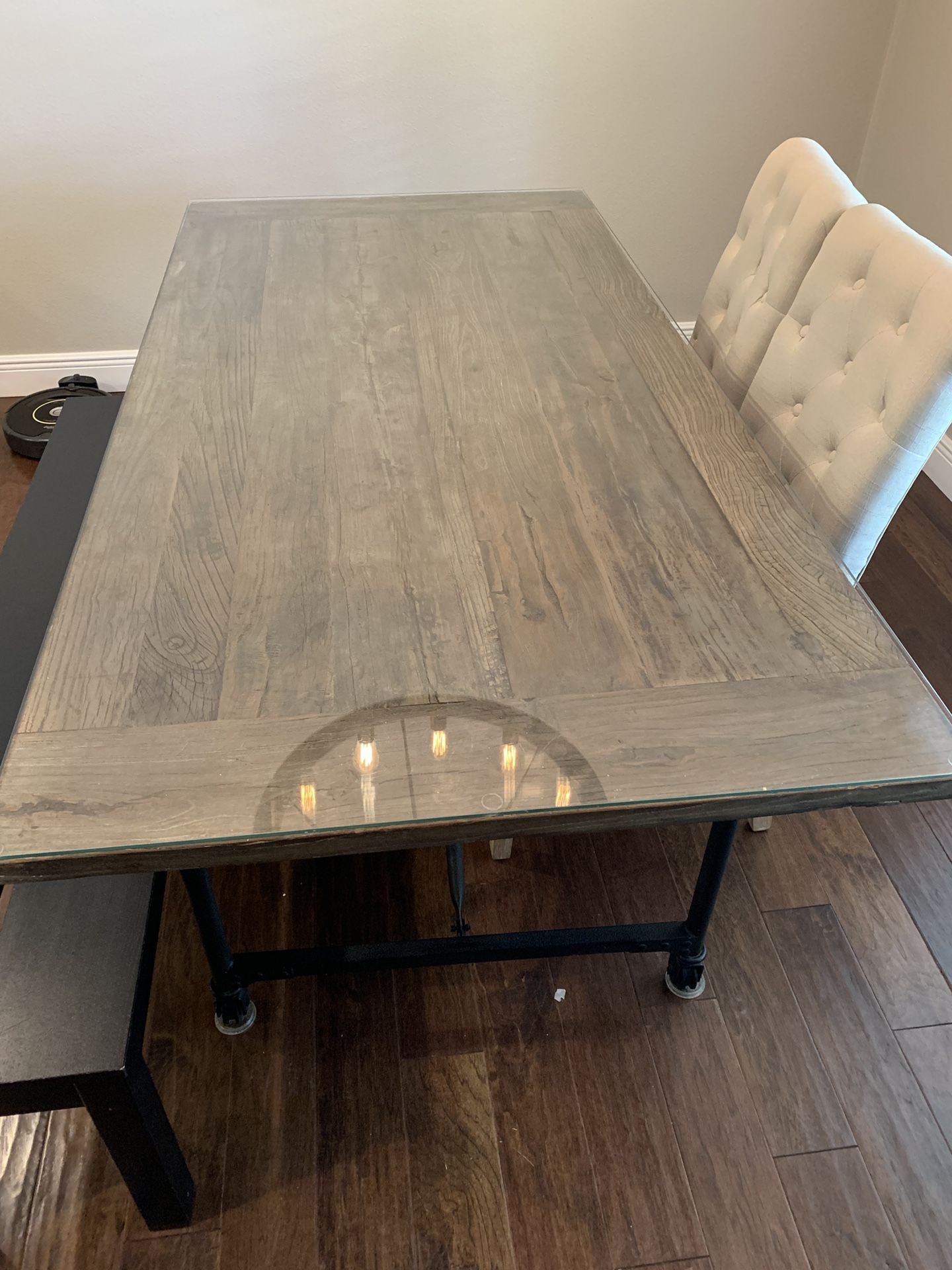 Restoration Hardware Flatiron Collection Dining Table for Sale in Tampa
