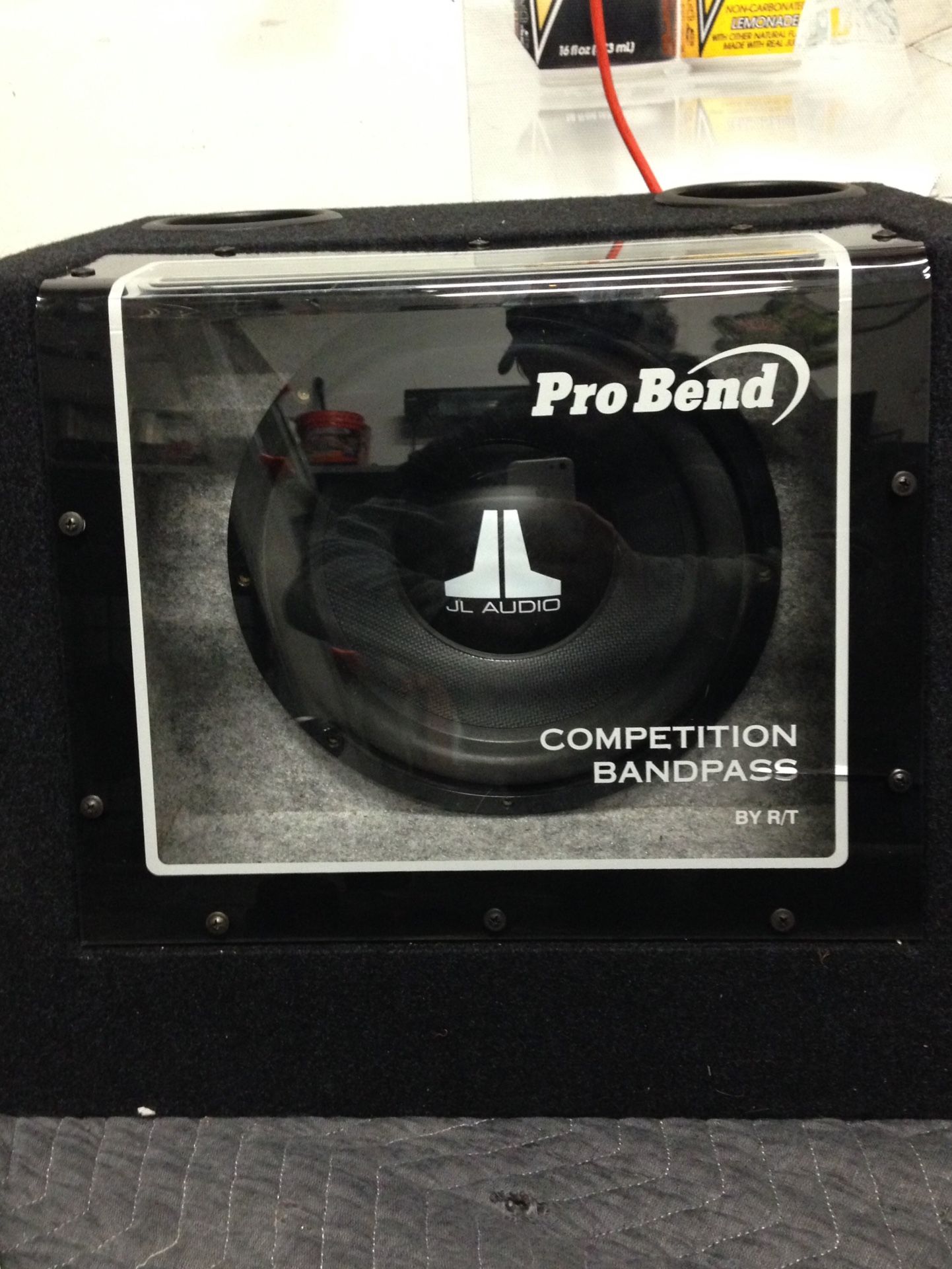 12 inch jl audio sub in probend competition bandpass ported box !!! for Sale in Orting, WA OfferUp