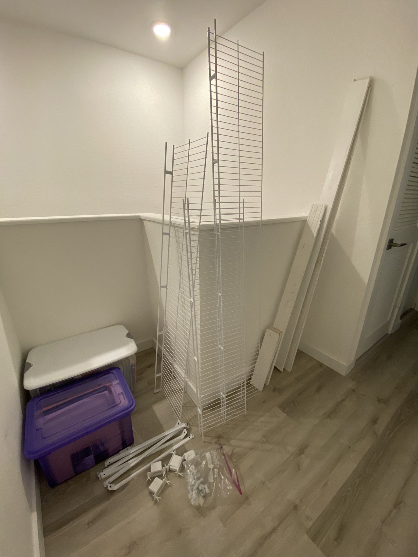 Metal Wire Shelves For Closets Or Garage