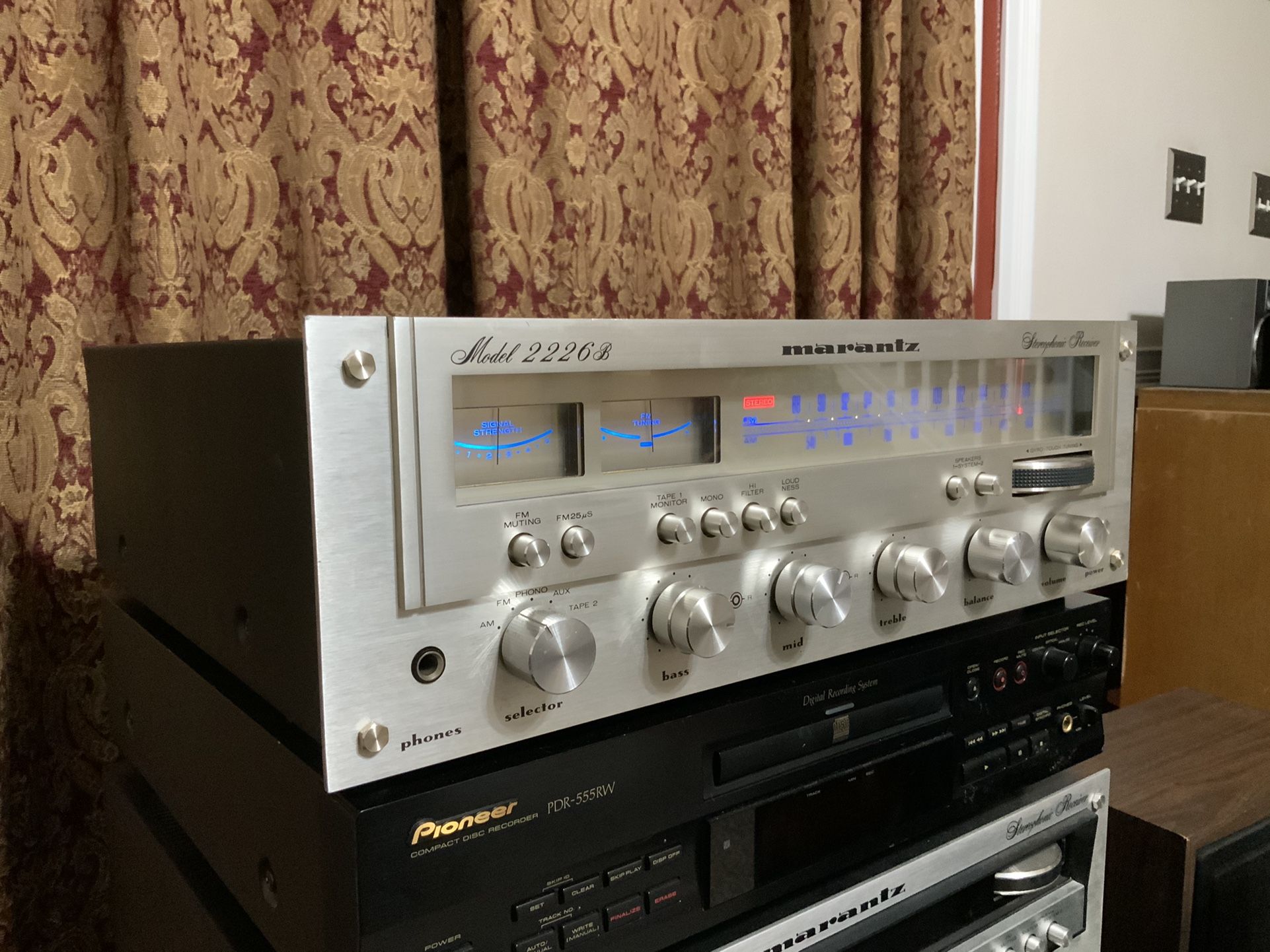 Vintage Marantz 2226B Stereo Receiver Audiophile