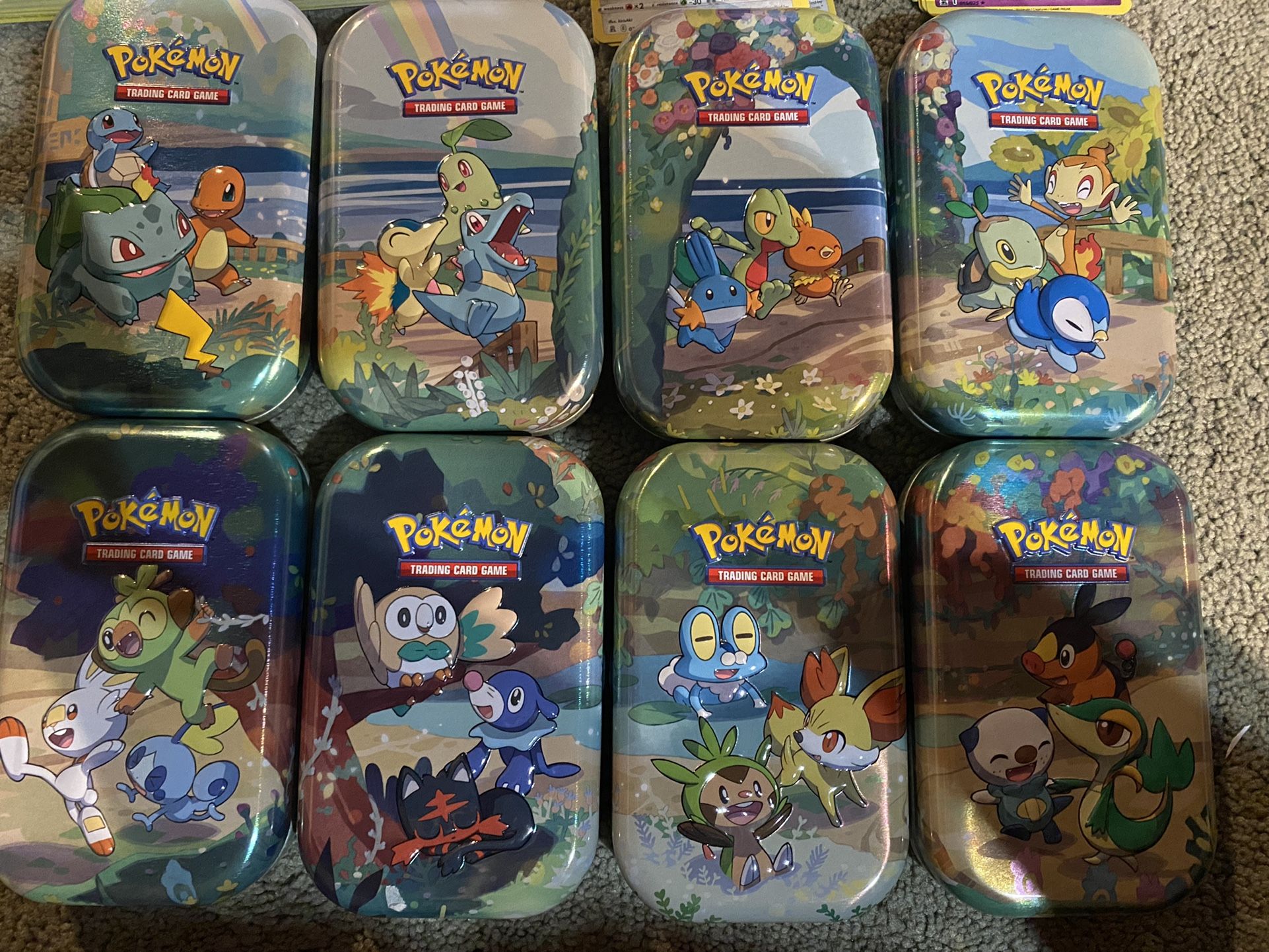 Pokémon 25th Celebration Tin Opened