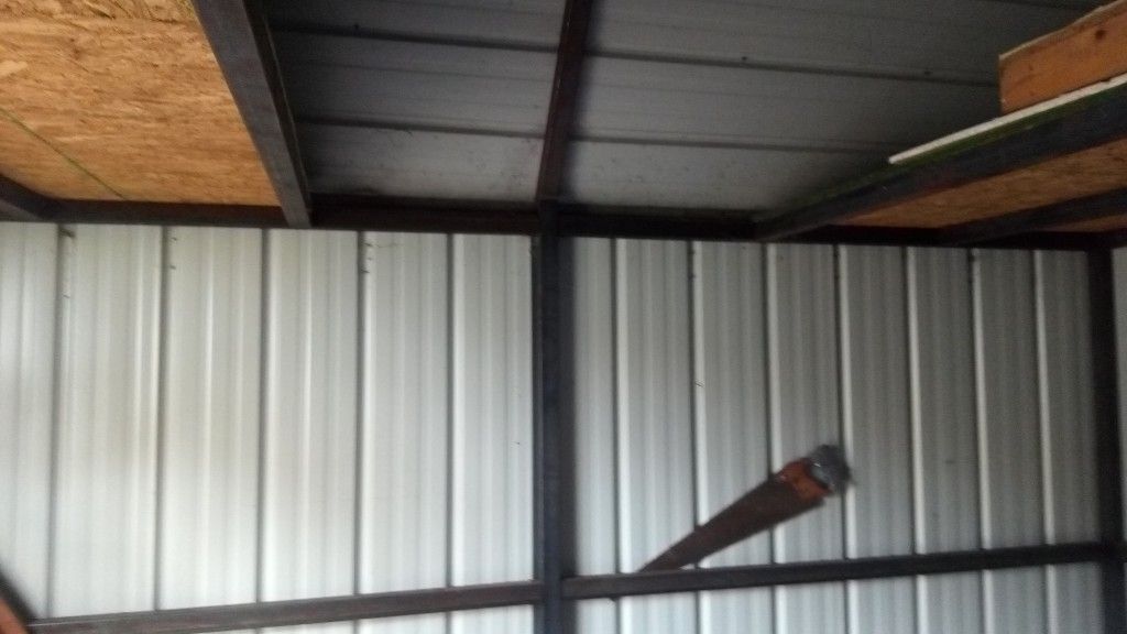 Metal shed