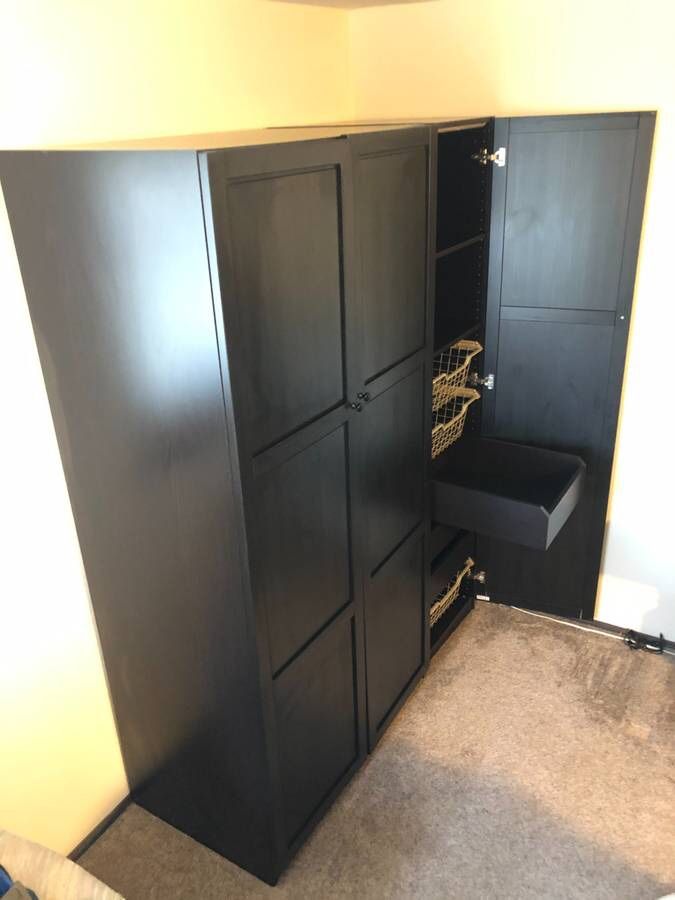 Ikea Pax Two Part Wardrobe $270