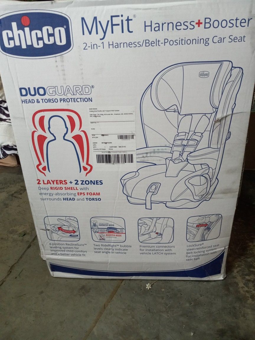 Chicco My Fit Booster Car Seat