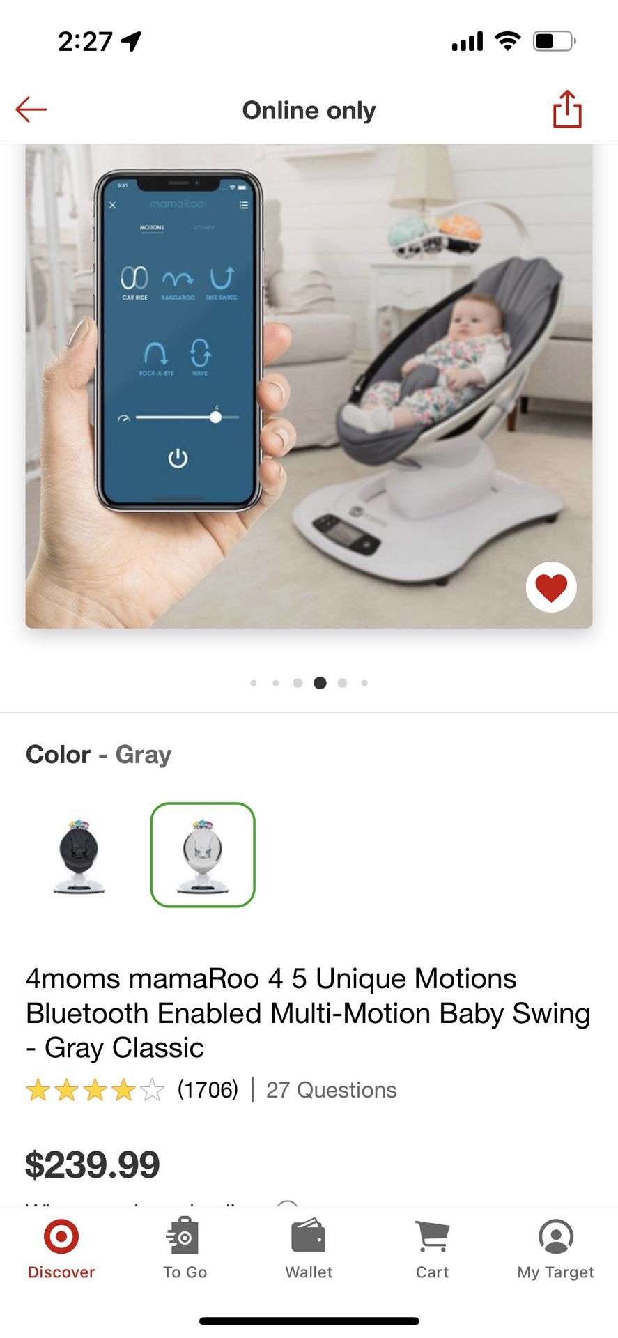 4moms Mamaroo Swing