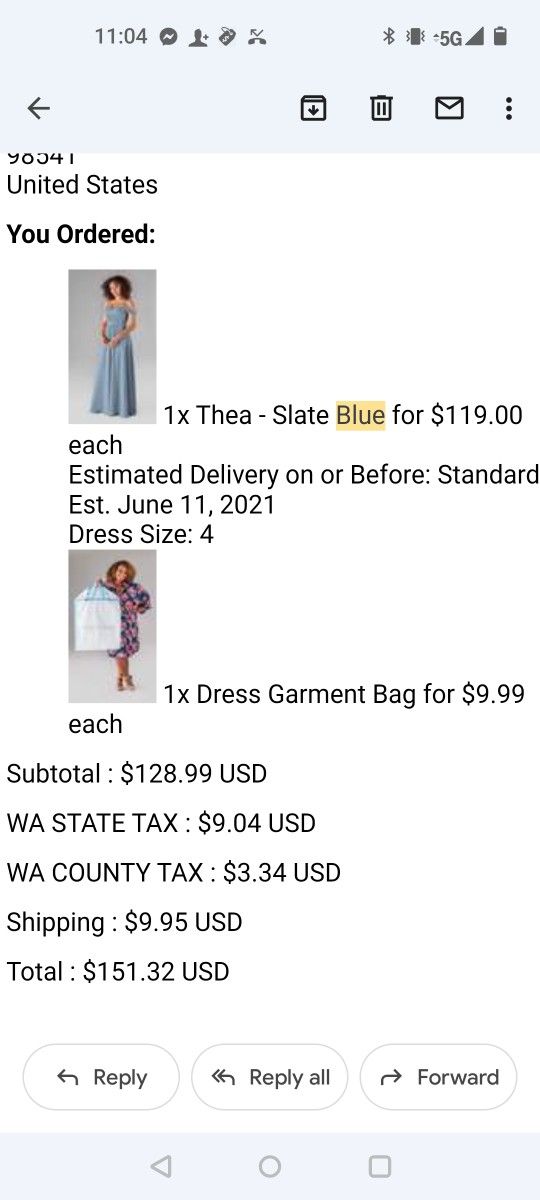 Bridesmaid Dress