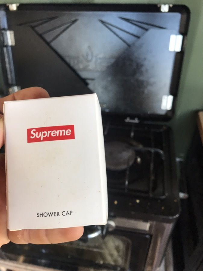 Supreme shower cap $20